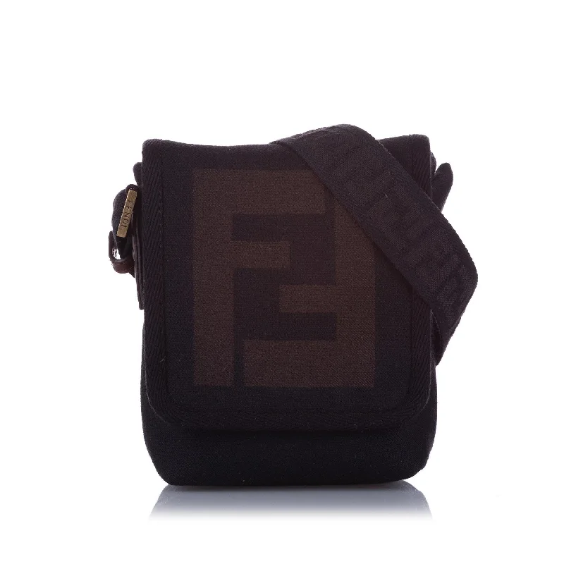 Fendi Zucca Canvas Crossbody Bag (SHG-10337)