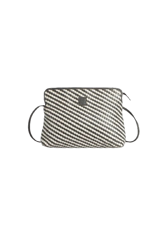 VINTAGE WOVEN CROSSBODY BAG