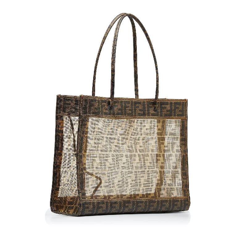 FENDI Zucca Mesh Tote Tote Bag