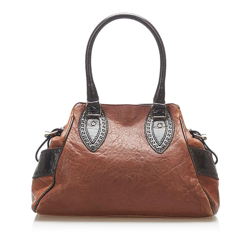 Fendi Etniko Leather Handbag (SHG-22353)