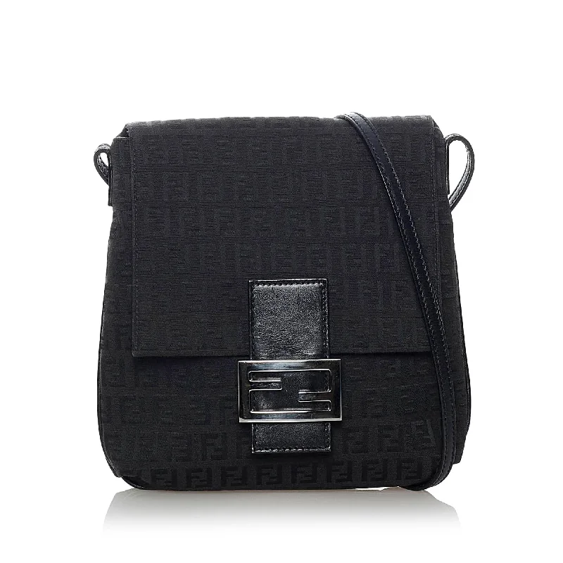 Fendi Zucchino Canvas Crossbody Bag