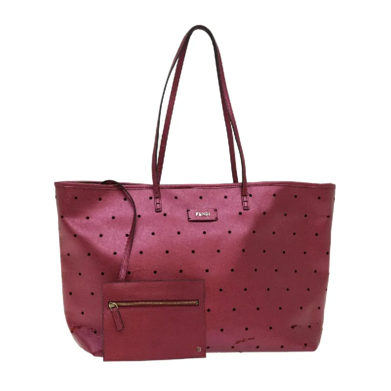 FENDI Tote Bag Leather Pink  bs6445