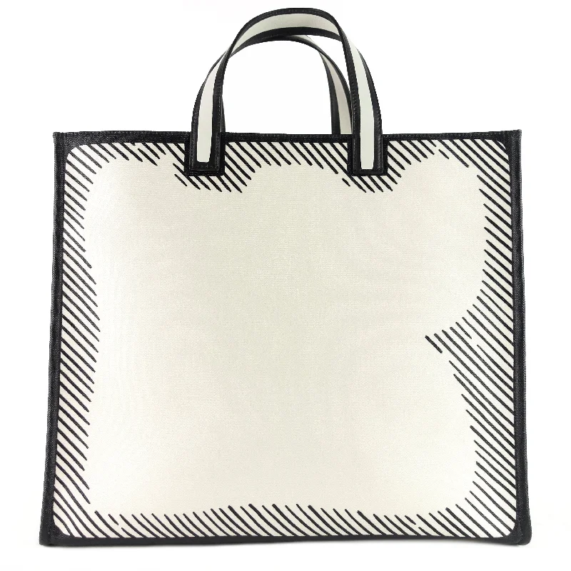 FENDI Joshua Vides Coated Canvas Tote Bag