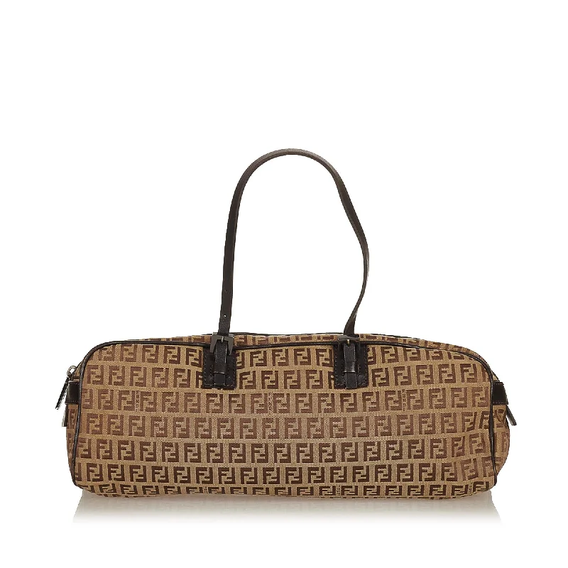 Fendi Zucchino Canvas Handbag (SHG-26783)