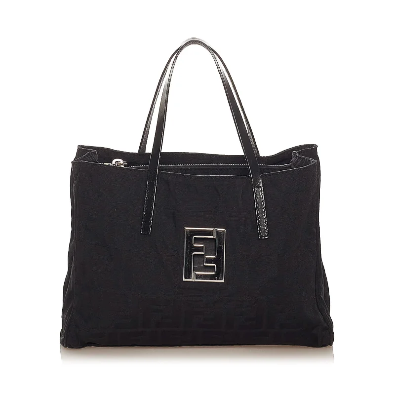 Fendi Zucca Canvas Handbag (SHG-28120)