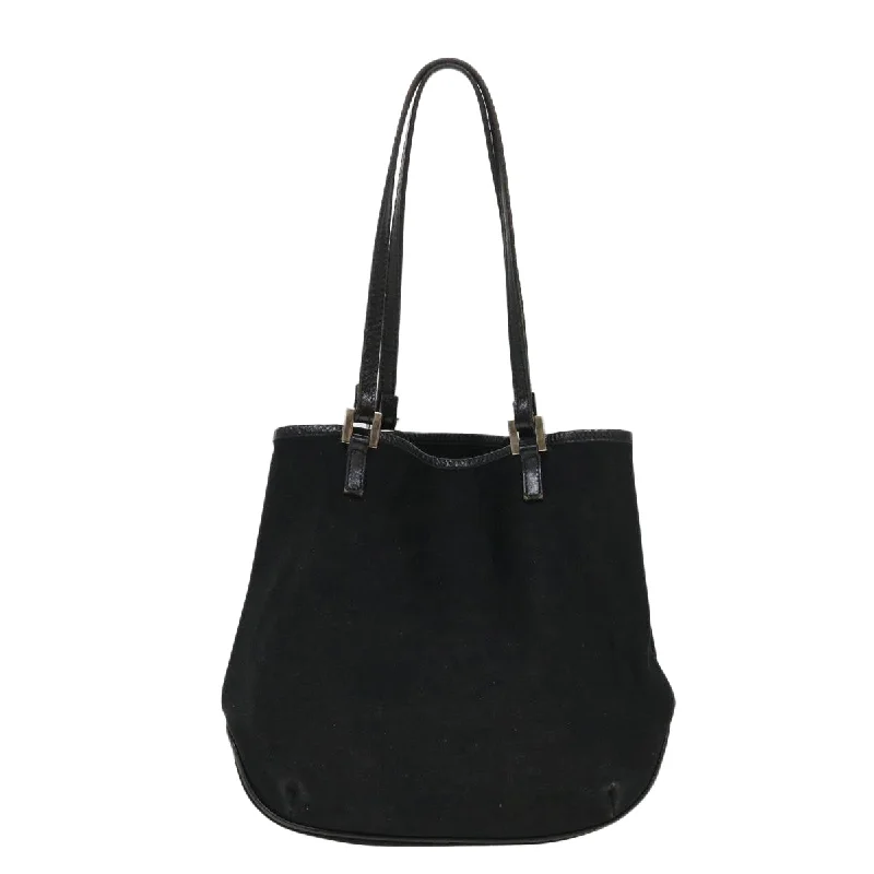 FENDI Tote Bag Nylon Black  bs4673