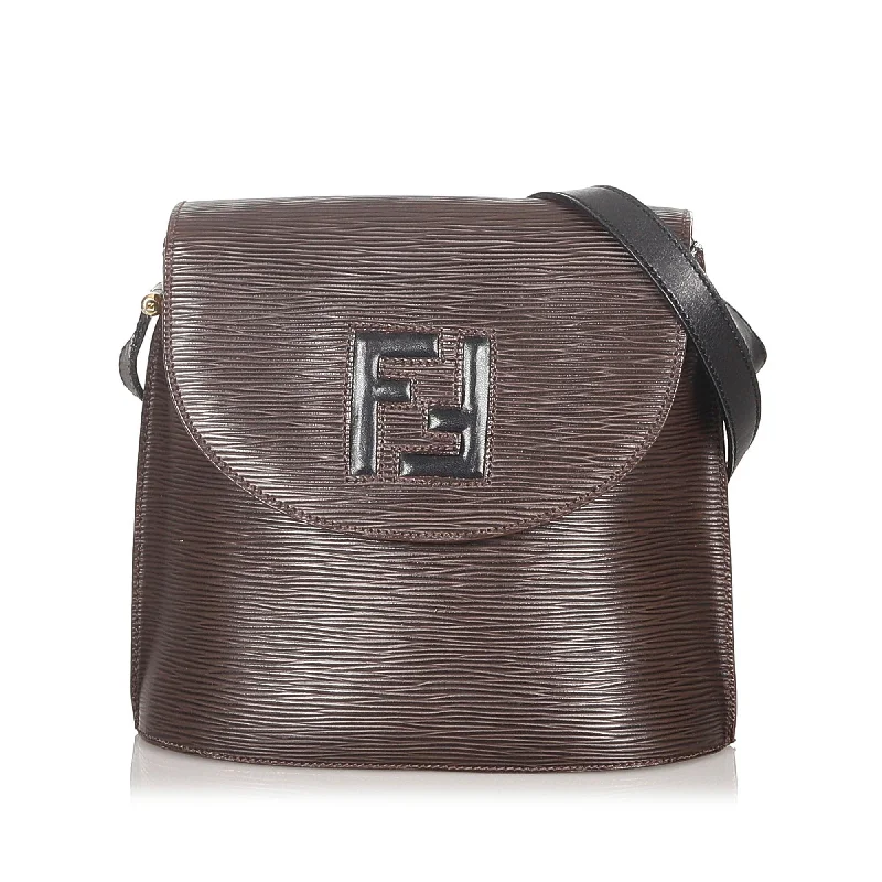 Fendi Leather Crossbody Bag (SHG-20635)