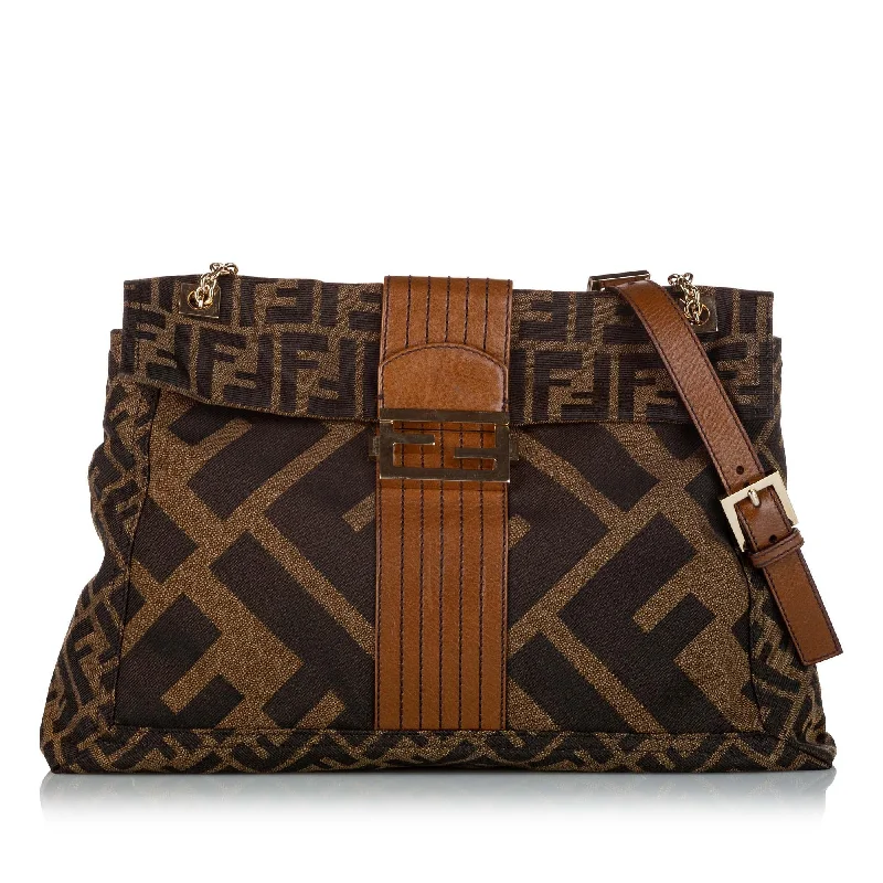 Fendi Zucca Canvas Crossbody Bag (SHG-20684)