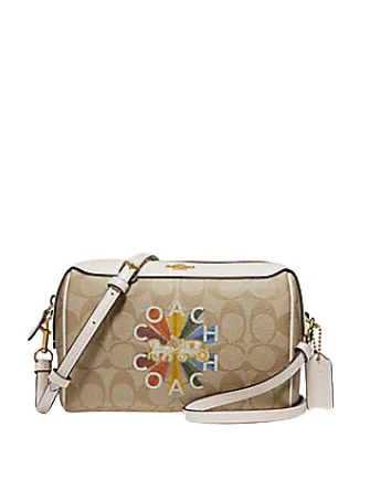 Coach Bennett Crossbody in Signature Canvas With Radial Rainbow