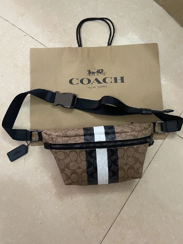 Coach Canvas Shoulder Bag Crossbody Bag