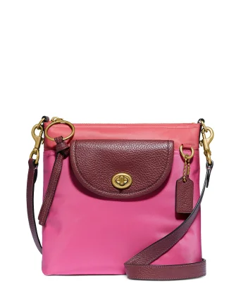 Coach Colorblock Nylon Cargo Crossbody