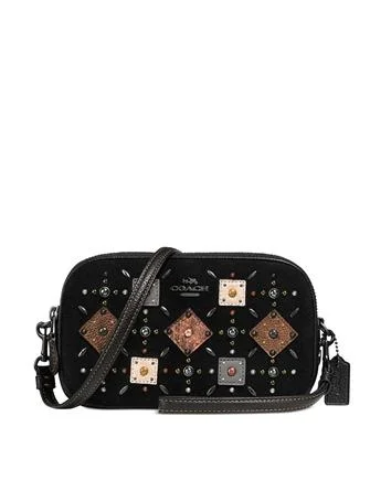 Coach Crossbody Clutch with Prairie Rivets