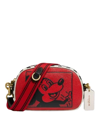 Coach Disney Mickey Mouse X Keith Haring Badge Camera Crossbody