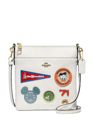 Coach Disney X Coach Kitt Messenger Crossbody With Patches