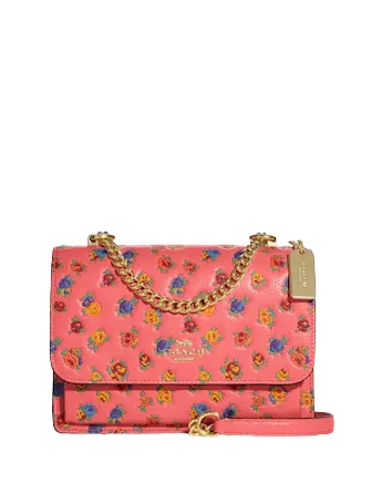 Coach Klare Crossbody With Mini Vintage Rose Print