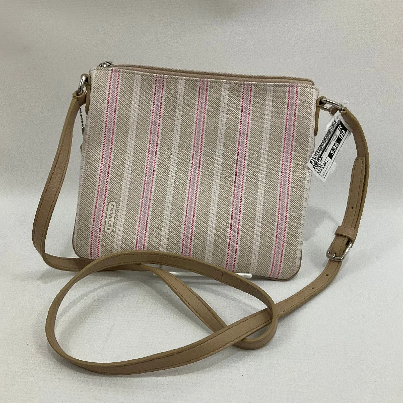 Crossbody Designer By Coach  Size: Small