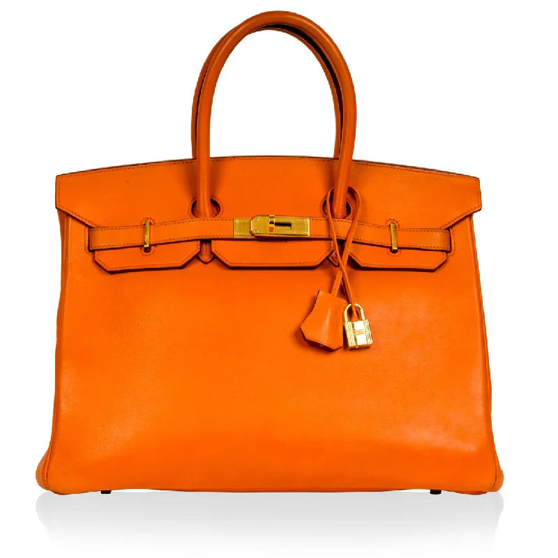 Hermes Birkin 35 - Orange Swift