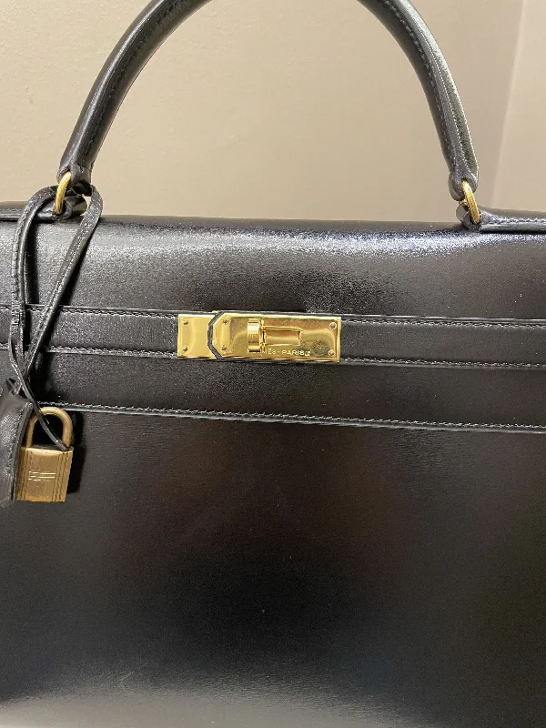 Hermes Kelly Sellier 32 Black Box