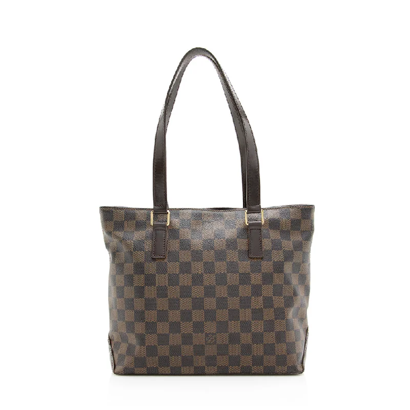 Louis Vuitton Damier Ebene Cabas Piano Tote (SHF-19724)