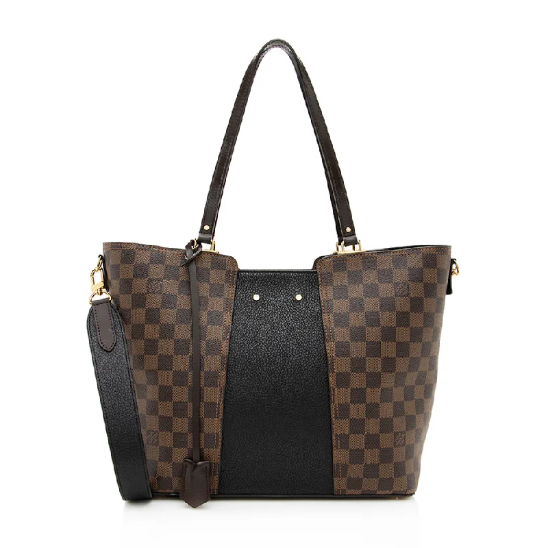 Louis Vuitton Damier Ebene Jersey Tote (SHF-19432)