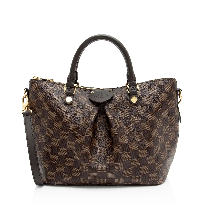 Louis Vuitton Damier Ebene Siena PM Satchel (SHF-5ClRt1)