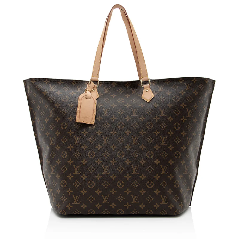 Louis Vuitton Monogram Canvas All-In GM Tote (SHF-18795)