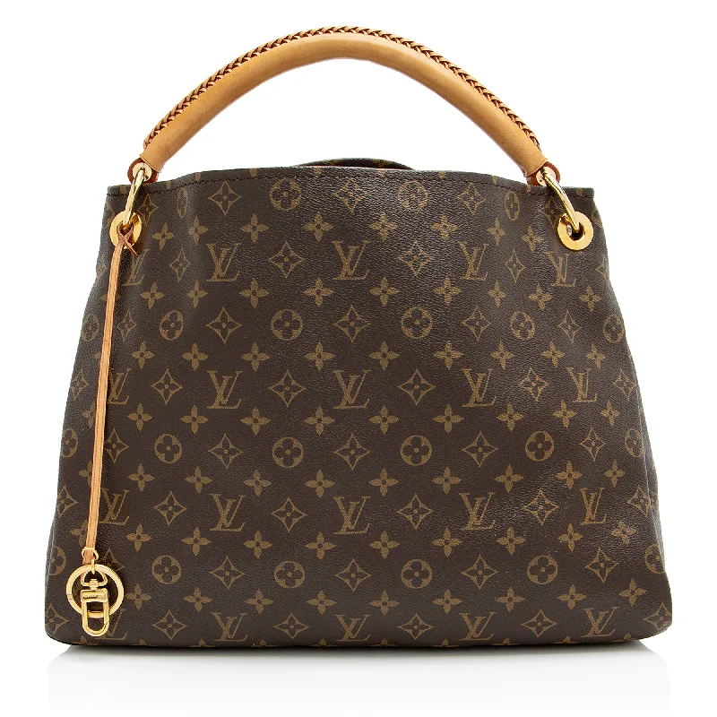 Louis Vuitton Monogram Canvas Artsy MM Shoulder Bag (SHF-nX826x)