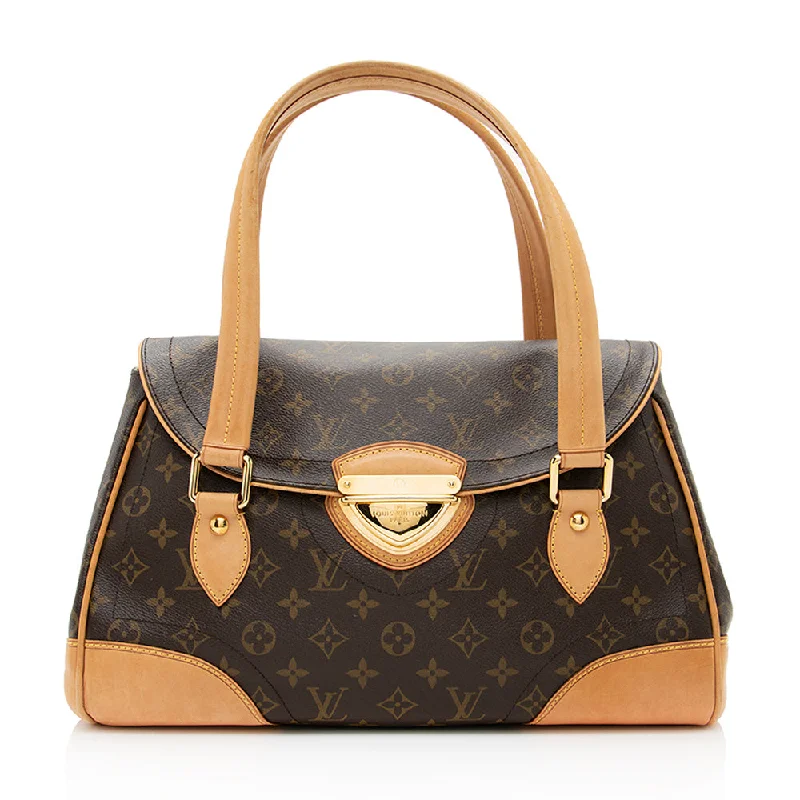 Louis Vuitton Monogram Canvas Beverly GM Shoulder Bag (SHF-19056)