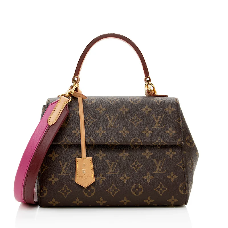 Louis Vuitton Monogram Canvas Cluny BB Satchel (SHF-19375)