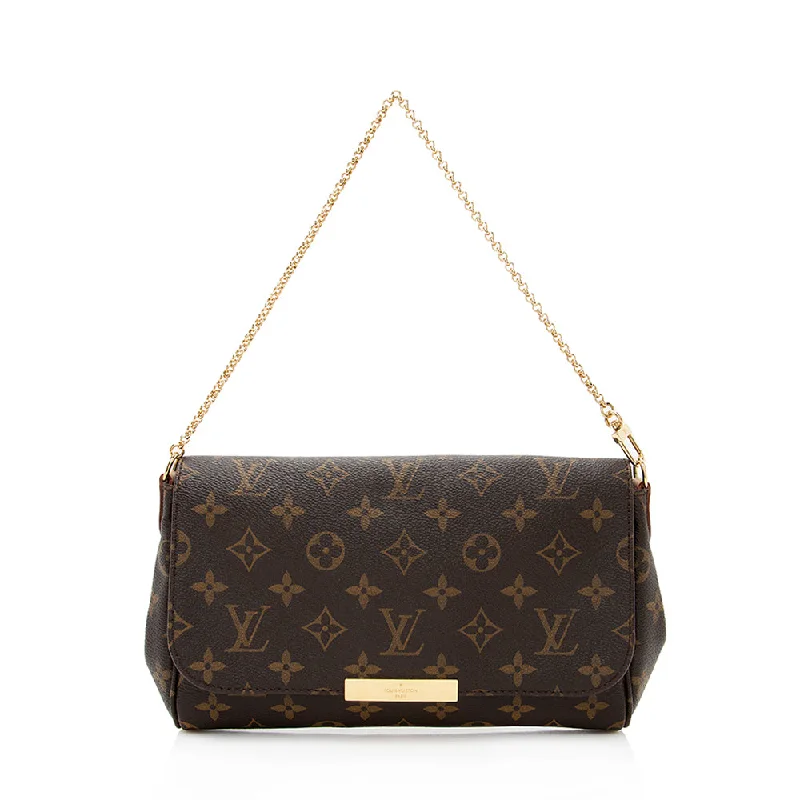 Louis Vuitton Monogram Canvas Favorite MM Shoulder Bag (SHF-19673)