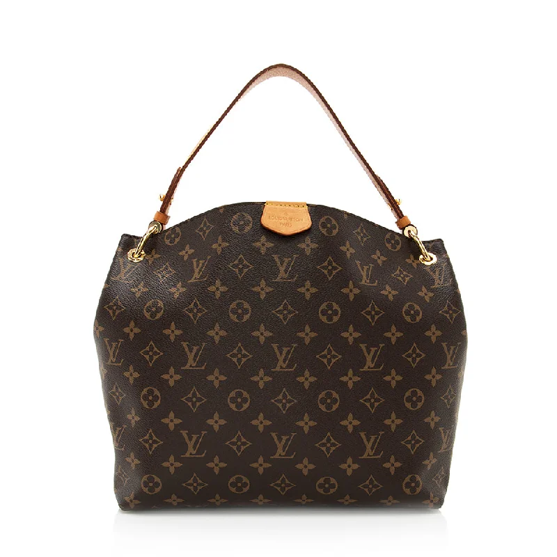 Louis Vuitton Monogram Canvas Graceful PM Hobo (SHF-19963)