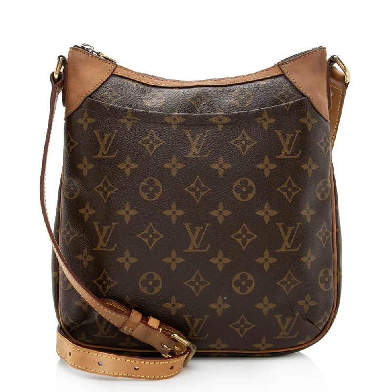 Louis Vuitton Monogram Canvas Odeon PM Shoulder Bag (SHF-17545)