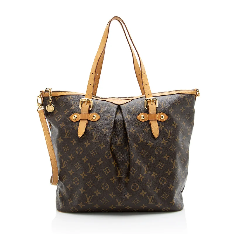 Louis Vuitton Monogram Canvas Palermo GM Tote (SHF-18886)