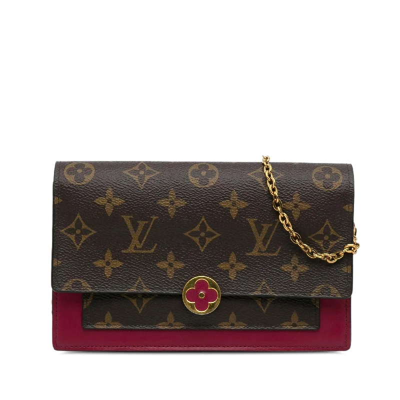 Louis Vuitton Monogram Flore Wallet On Chain (SHG-xvtwWO)