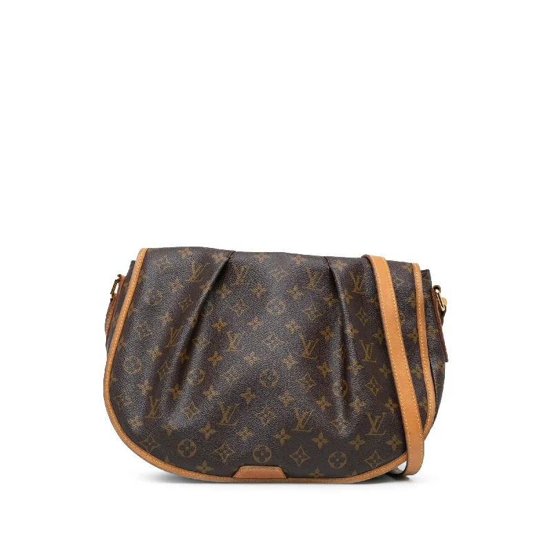 Louis Vuitton Monogram Menilmontant MM (SHG-PpU73F)