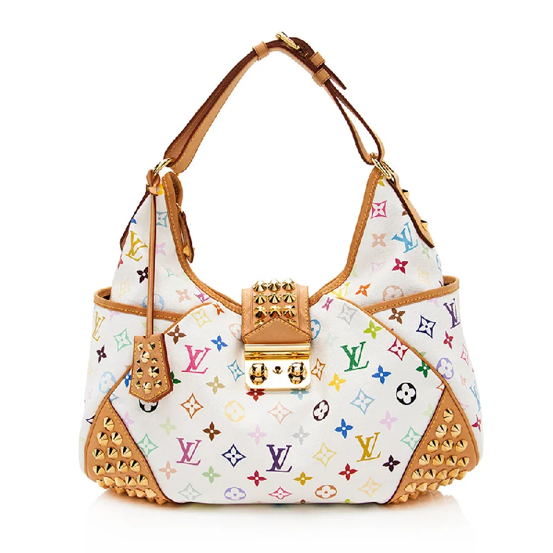 Louis Vuitton Monogram Multicolore Chrissie MM Shoulder Bag (SHF-19836)