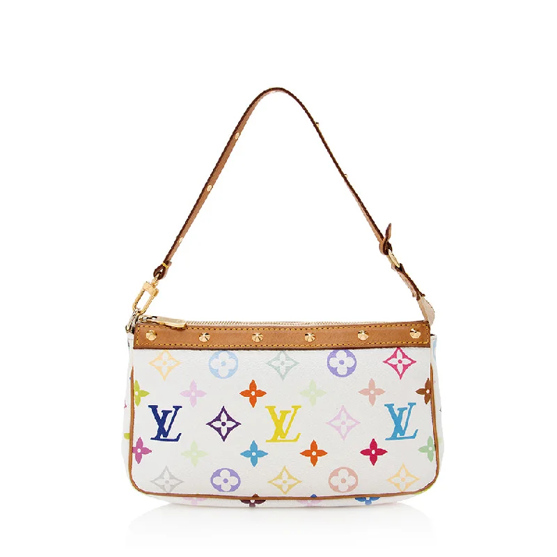 Louis Vuitton Monogram Multicolore Pochette Accessoires (SHF-19985)