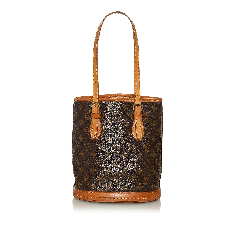 Louis Vuitton Monogram Petit Bucket (SHG-28673)