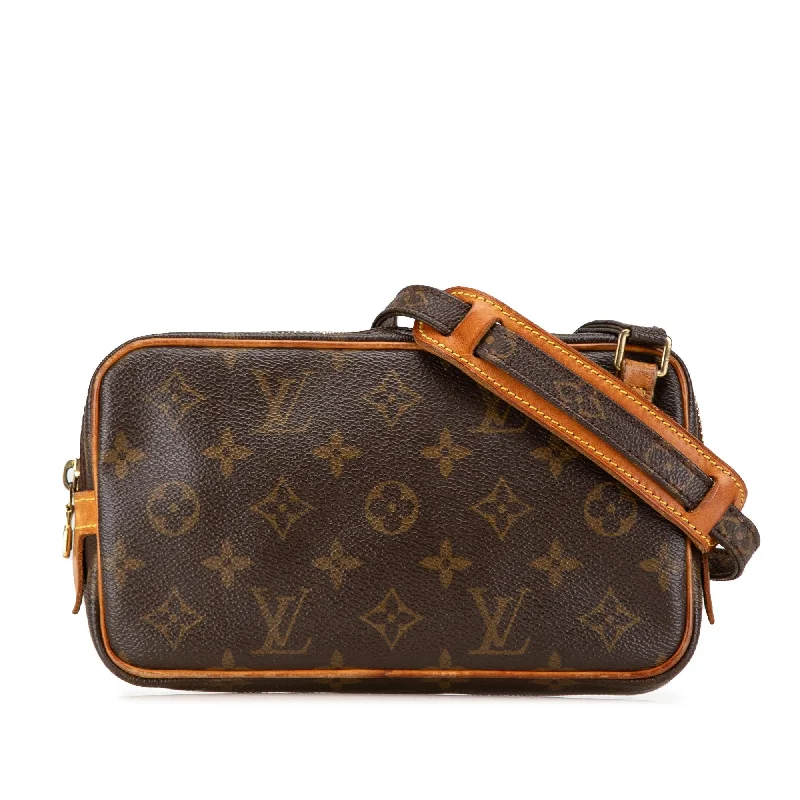 Louis Vuitton Monogram Pochette Marly Bandouliere (SHG-mHOvB9)