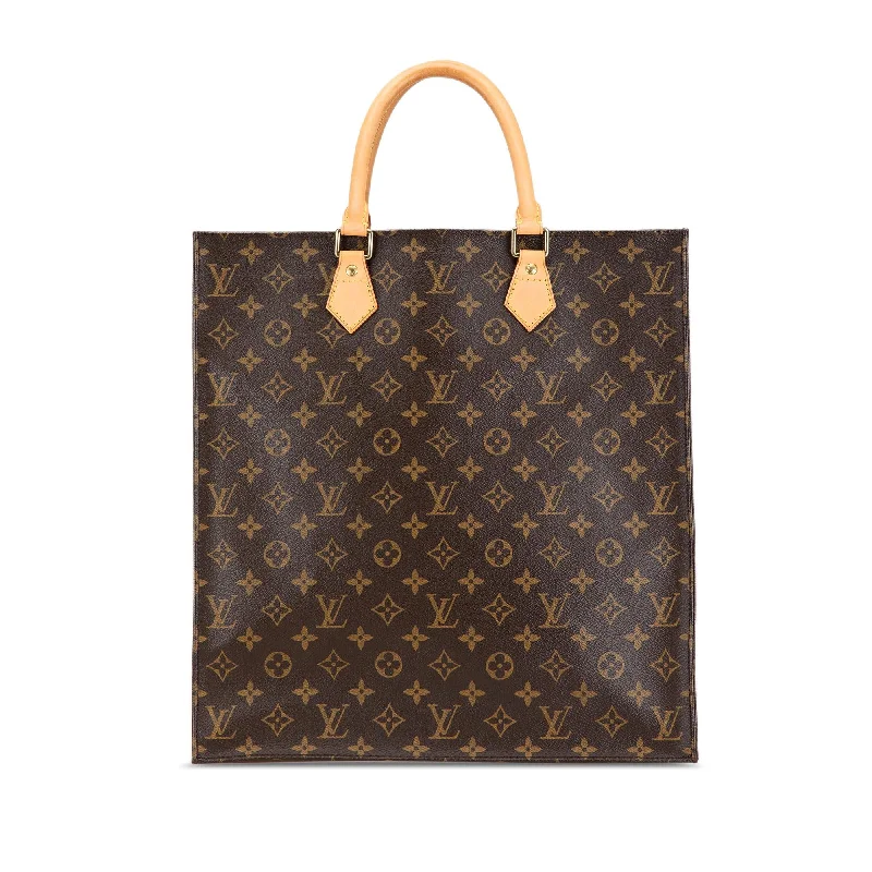 Louis Vuitton Monogram Sac Plat (SHG-FP4st7)