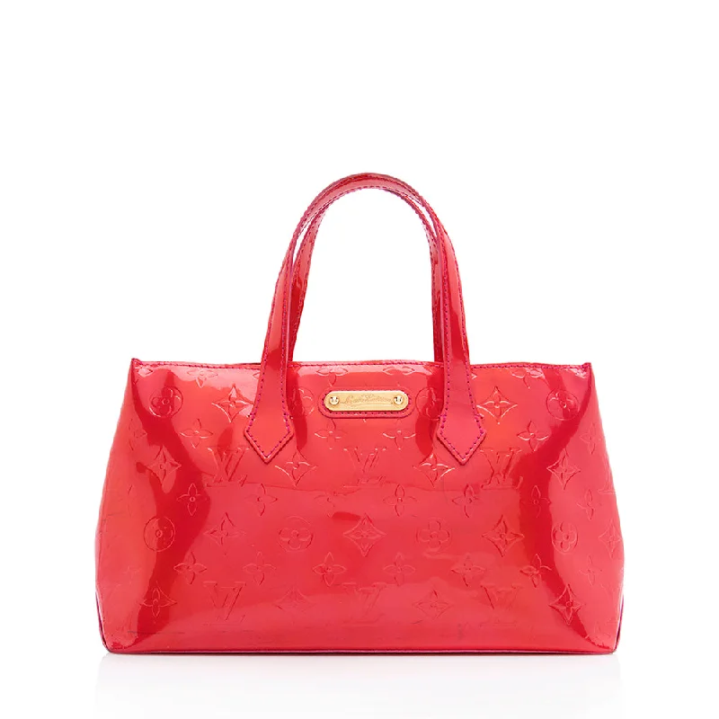 Louis Vuitton Monogram Vernis Wilshire PM Tote - FINAL SALE (SHF-18749)