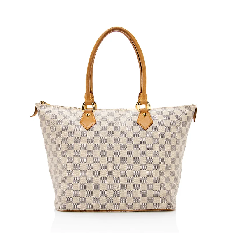 Louis Vuitton Damier Azur Saleya MM Tote (SHF-18131)