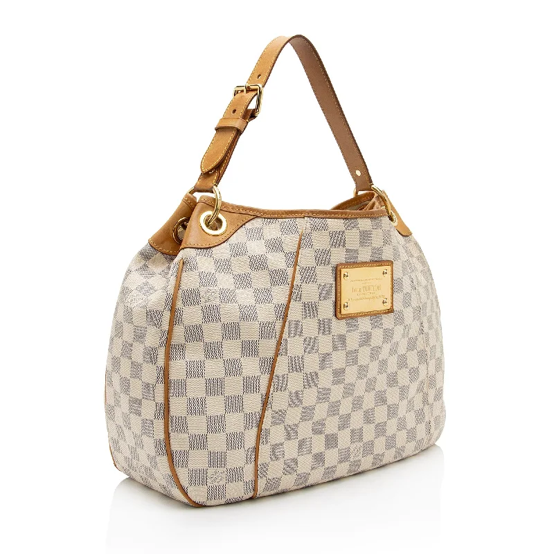 Louis Vuitton Damier Azur Galliera PM Shoulder Bag (SHF-U1PkFO)