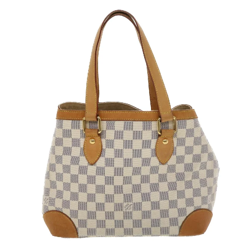 LOUIS VUITTON Damier Azur Hampstead PM Tote Bag N51207 LV Auth am4127