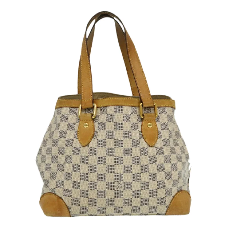 LOUIS VUITTON Damier Azur Hampstead PM Tote Bag N51207 LV Auth yk4018