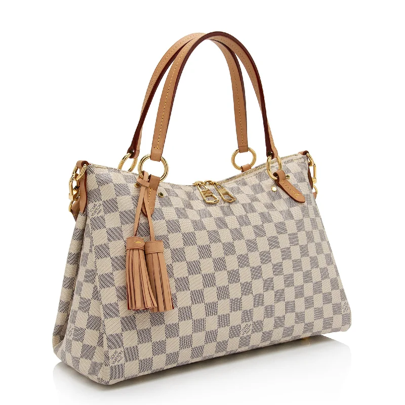 Louis Vuitton Damier Azur Lymington Tote (SHF-gbr1cz)