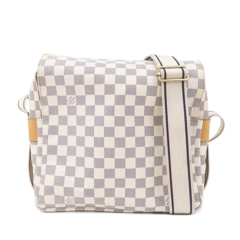 Louis Vuitton Damier Azur Naviglio Shoulder Bag N51189