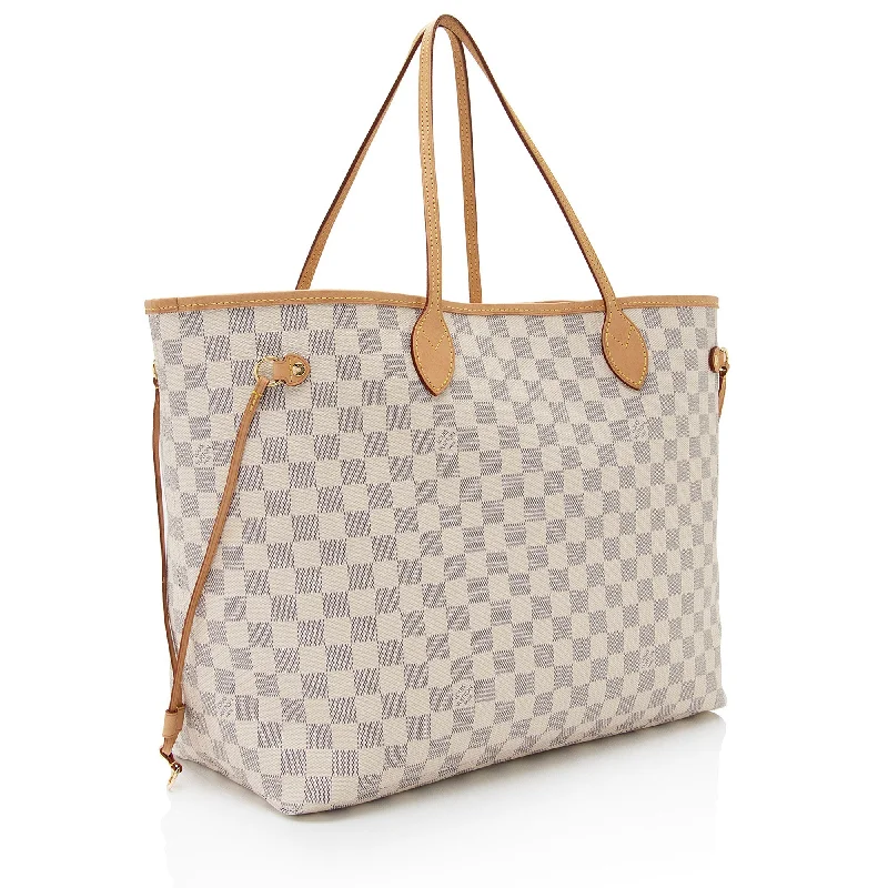 Louis Vuitton Damier Azur Neverfull GM Tote (SHF-l1dxZW)