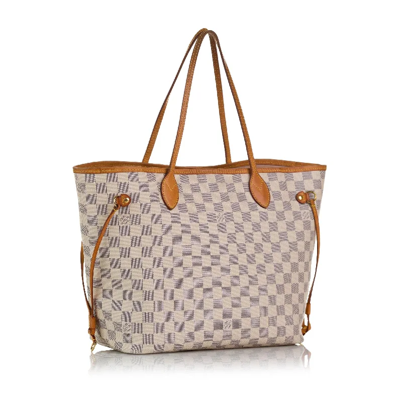 Louis Vuitton Damier Azur Neverfull MM (SHG-37540)