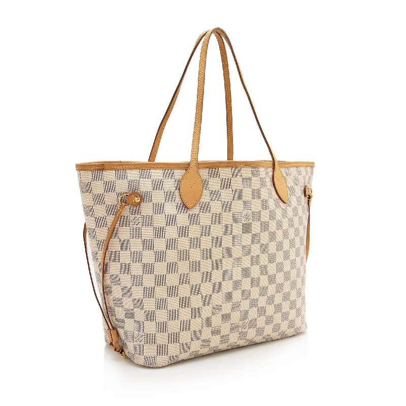 Louis Vuitton Damier Azur Neverfull MM Tote (SHF-22672)